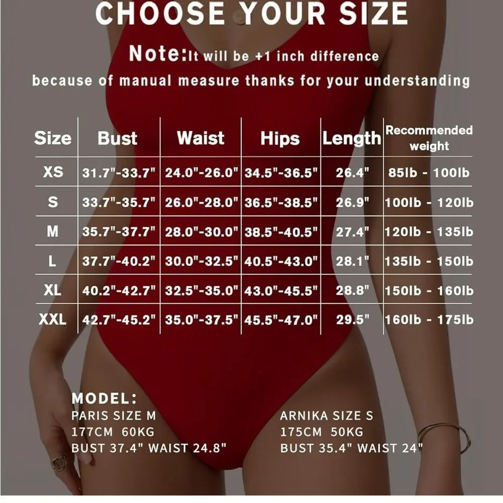 V-neck Tank Top Bodysuit Sexy Thong Double Lined Body Suit Sleeveless Backless - Picture 5 of 5